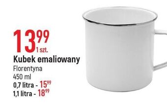 E.Leclerc Kubek emaliowany 700 ml florina (florentyna) oferta