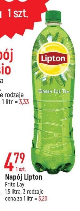E.Leclerc Herbata mrożona classic lipton green ice tea oferta