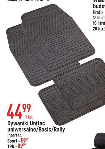 E.Leclerc Dywaniki uniwersalne intertec oferta