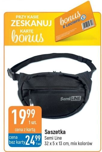 E.Leclerc Saszetka semi line oferta