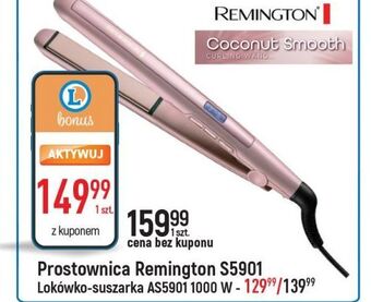 E.Leclerc Prostownica coconut smooth s5901 remington oferta