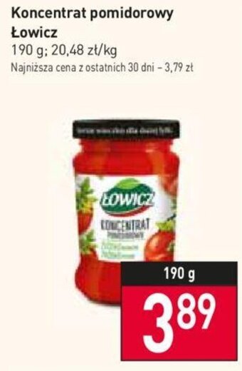 Stokrotka Łowicz Koncentrat pomidorowy 190g oferta