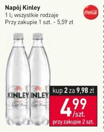 Stokrotka Coca-Cola Napój Kinley 1l oferta