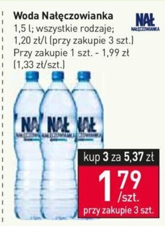 Stokrotka Nałęczowianka Woda 1,5l oferta