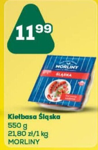 Eurocash Morliny kiełbasa śląska 550g oferta
