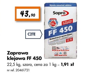 Bricoman Zaprawa klejowa sopro oferta