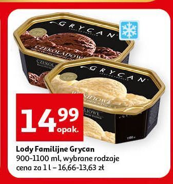 Auchan Lody waniliowe grycan oferta
