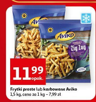 Auchan Frytki proste aviko original oferta