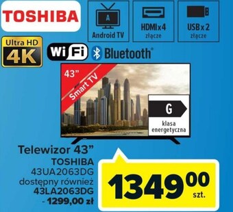 Carrefour Telewizor toshiba oferta