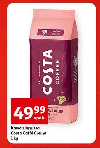 Auchan Kawa costa coffee crema blend oferta