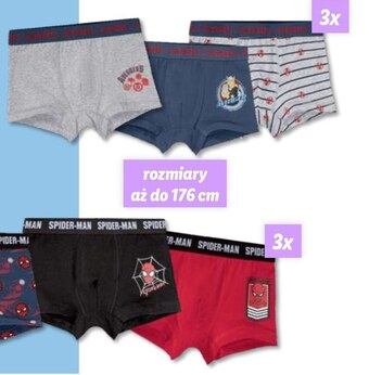 Lidl Bokserki chłopięce oferta