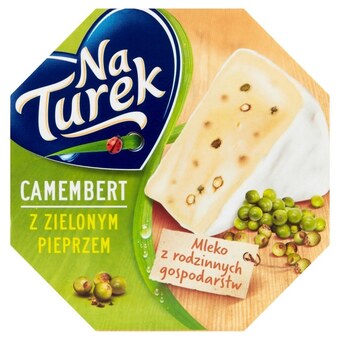 Torimpex Naturek ser pleśniowy camembert z zielonym pieprzem 120 g oferta