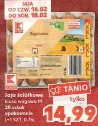 Kaufland Kaufland Jaja ściółkowe M 20szt. oferta