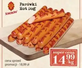 Społem Sokołów Parówki Hot Dog 1 kg oferta