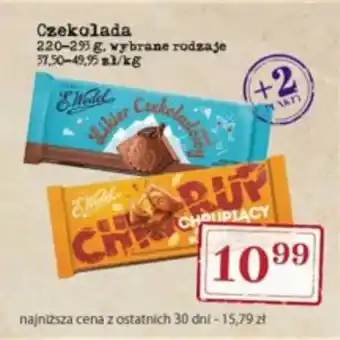 Społem E.Wedel Czekolada 220-293 g oferta