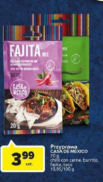 Carrefour Przyaprawa taco mix casa de mexico oferta