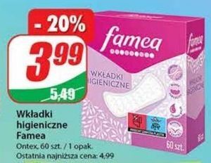 Dino Wkładki higieniczne famea oferta