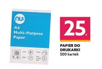 Dealz Papier do drukarki nu: oferta