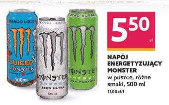 Dealz Napój energetyczny monster energy juiced mango loco oferta