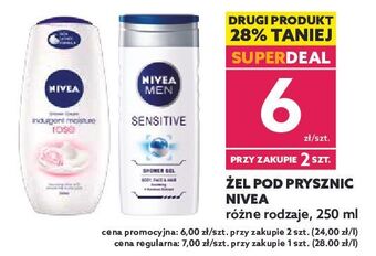 Dealz Żel pod prysznic nivea men sensitive oferta