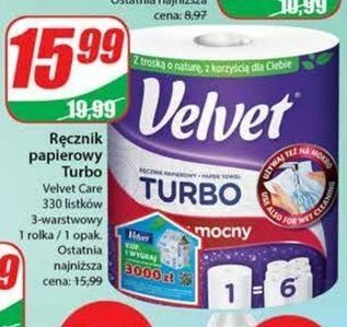 Dino Ręcznik papierowy velvet turbo oferta