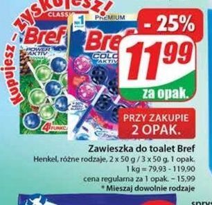 Dino Zawieszka do wc świeże kwiaty bref color aktiv (wcześniej blue active) oferta
