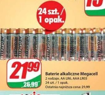 Dino Baterie alkaiczne lr03 megacell oferta