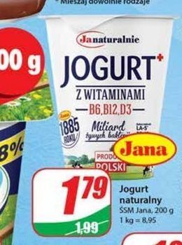 Dino Jogurt naturalny jana oferta