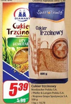 Dino Cukier trzcinowy sweet family oferta