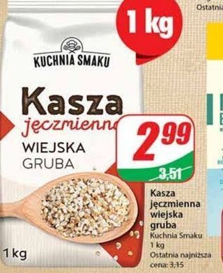 Dino Kasza jęczmienna wiejska gruba kuchnia smaku oferta