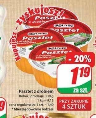 Dino Pasztet drobiowy z pomidorami rolnik oferta
