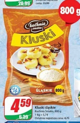 Dino Kluski ślaskie kuchnia smaku oferta