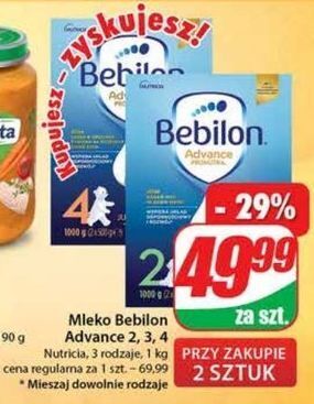 Dino Mleko 4 bebilon advance oferta