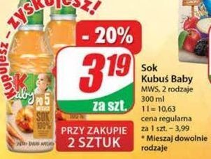 Dino Sok marchew jabłko banan kubuś baby oferta