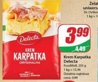 Dino Krem karpatka oryginalna delecta oferta