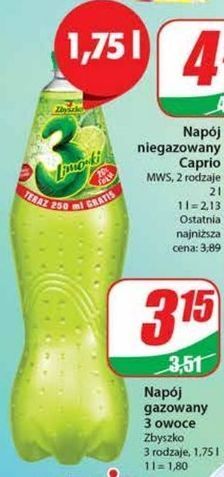 Napój zbyszko 3 limonki