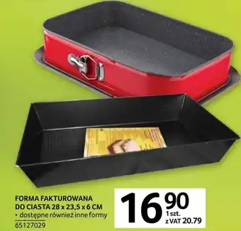 Selgros Forma do ciasta oferta