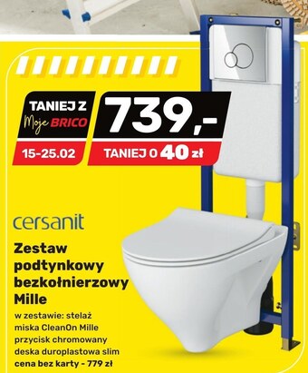 Bricomarche Zestaw podtynkowy cersanit oferta