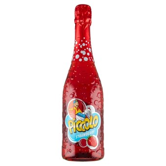 Piccolo napój bezalkoholowy gazowany o smaku truskawkowym 750 ml
