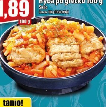 Topaz Ryba po grecku seko oferta