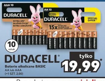 Kaufland Baterie alkaiczne aaa duracell oferta