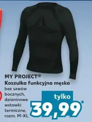 Kaufland Koszulka funkcyjna męska m-xl k-classic myproject oferta