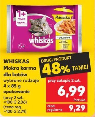 Kaufland Potrawka w galaretce smaki drobiowe whiskas oferta