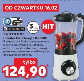Kaufland Blender kielichowy tb-d0101 switch on oferta