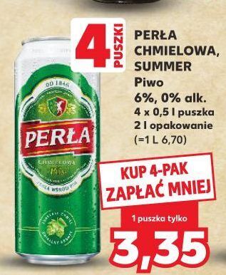 Kaufland Piwo perła chmielowa oferta