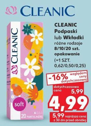 Kaufland Podpaski soft cleanic oferta