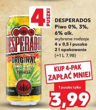 Kaufland Piwo desperados oferta