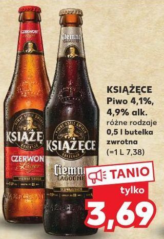Kaufland Piwo książęce ciemne łagodne oferta