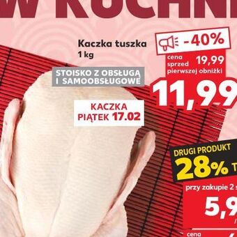 Kaufland Kaczka tusza oferta