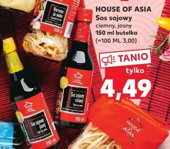Kaufland Sos sojowy ciemny house of asia oferta